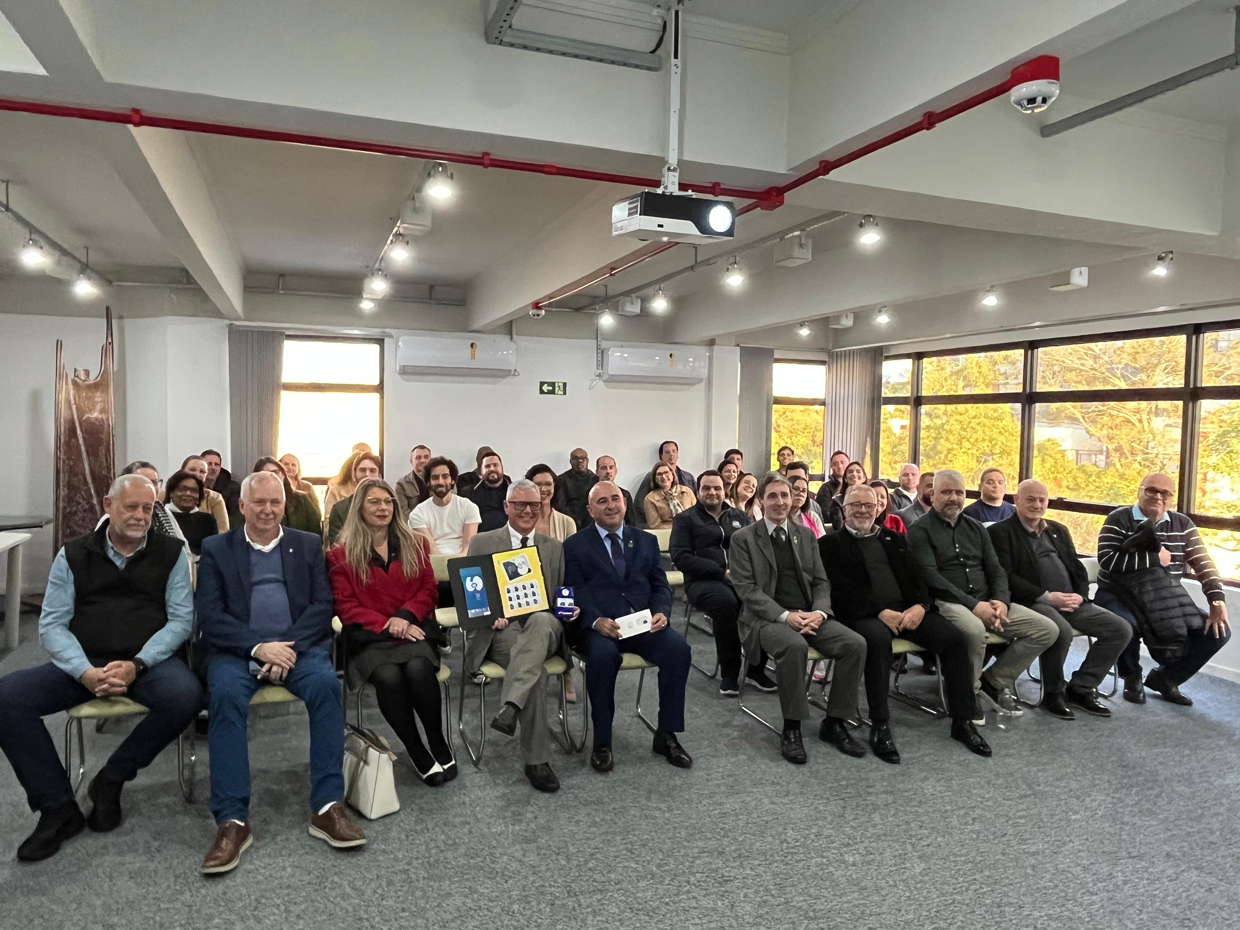 Visita do Presidente do CFA ao CRA-RS